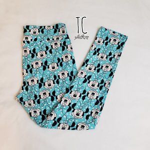 NWT LulaRoe Disney Minnie Mouse Leggings Size TC